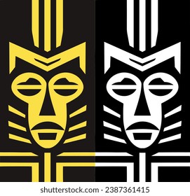 Patrón tribal, fondo transparente, fondo tribal