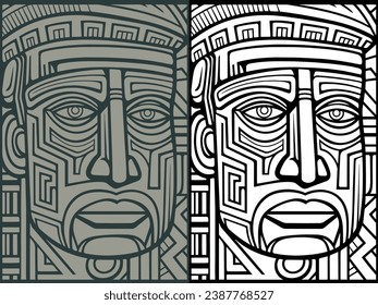 Tribal Pattern, Seamless Background, Wallpaper