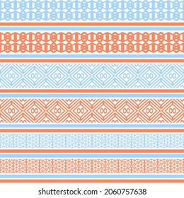 Tribal Pattern Seamless.This collection perfect for party invitations, wedding invitations, stationery, party tags, blog design, bag design, bottle design, digital scrapbooking, packaging, etc.