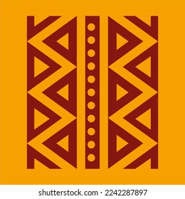 tribal pattern shape pattern. world culture tribal motif design. abstract design with unique shape pattern. elegant and futuristic batik motif.