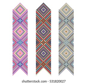 tribal pattern strip