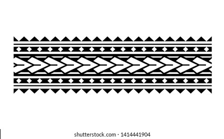 tribal pattern tattoo, aboriginal samoan band, maori seamless art bracelets ornament, polynesian line tattoo pattern, maori black and white texture border, ethnic ornament tribal band