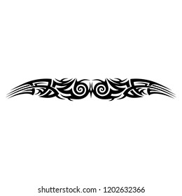 tribal pattern tattoo art tribal design, swirl vector ornament