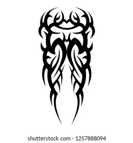 tribal pattern tattoo art vector