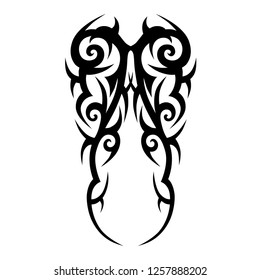 tribal pattern tattoo art vector