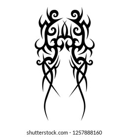 tribal pattern tattoo  vector