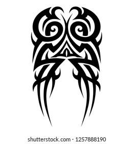 tribal pattern tattoo vector