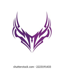 tribal pattern tattoo vector art design,tattoo tribal abstract sleeve, sketch art design isolated on white background,Simple logo.