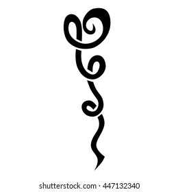 tribal pattern tattoo vector art design, tribal tattoo vector art design pattern abstract element vintage on white background
