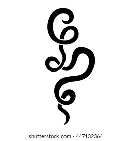 tribal pattern tattoo vector art design, tribal tattoo vector art design pattern abstract element vintage on white background