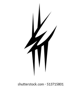 tribal pattern tattoo vector art design, tribal tattoo vector art design pattern abstract element vintage on white background