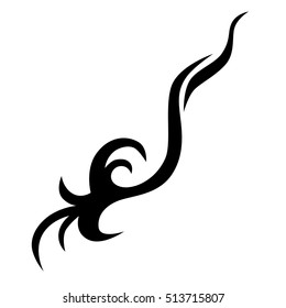 tribal pattern tattoo vector art design, tribal tattoo vector art design pattern abstract element vintage on white background