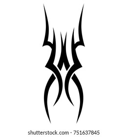 Tattoo Tribal Vector Designs Sketch Simple Stock Vector (Royalty Free ...