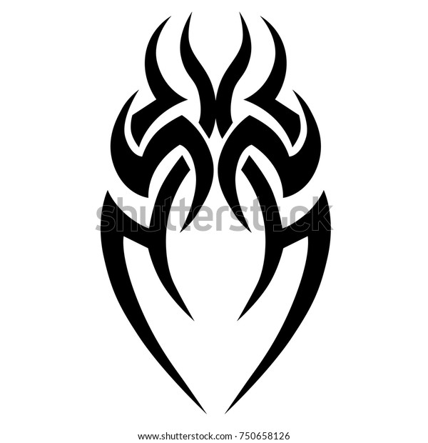 View Tattoo Vector Art Black And White Background