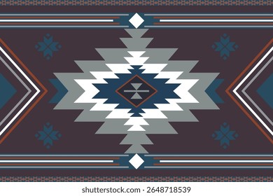 Patrón tribal que destaca con patrones geométricos afilados. Los colores oscuros contrastan perfectamente, dando una sensación de energía, estabilidad y conexión con la naturaleza.