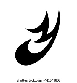  tribal pattern vector design sketch. Single sleeve pattern arm. Simple logo. Designer isolated abstract element for arm, leg , shoulder men and women on white background.