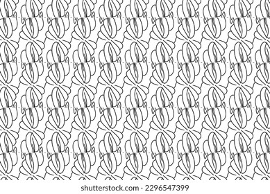  Vector de patrón tribal. Motivo popular para papel pintado, textil, envoltura, fondo de página web.