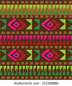 Tribal pattern.colorful  background.