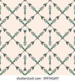 Tribal patterns with line, arrow, feathers, decorative elements, geometric symbols Aztec style. Boho pattern, tribal logo, hipster shapes.