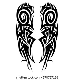 Polynesian Tattoo Sleeve Stock Vectors Images Vector Art