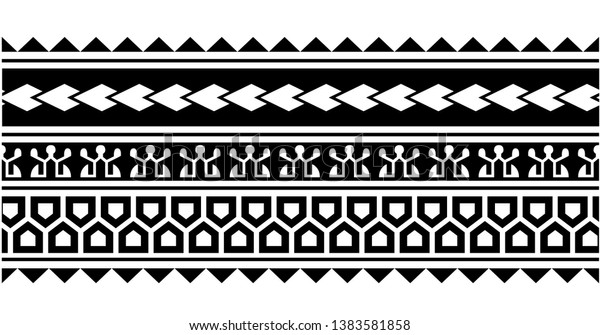 Tribal Polynesian Tattoo Pattern Vector Maori Stock Vector (Royalty ...