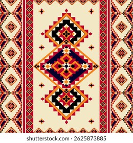 Tribal Pulse - Bold geometric patterns that echo the heartbeat of tribal heritage. Inspired by indigenous textiles, this design radiates rhythm, strength, and cultural pride.