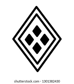 Tribal rug pattern icon 