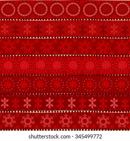 Tribal seamless Christmas pattern. It can be used for cloth, jackets, bags, notebooks, cards, envelopes, pads, blankets, furniture, packing