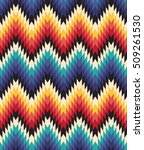 Tribal seamless colorful geometric pattern. Ethnic vector texture.Traditional ornament.