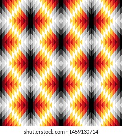 Tribal seamless colorful geometric pattern. Ethnic vector texture.Traditional ornament.