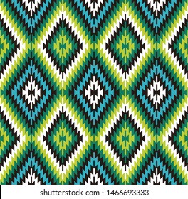 Tribal seamless colorful geometric pattern. Ethnic vector texture.Traditional ornament.
