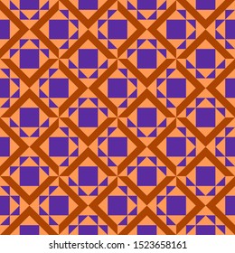Tribal seamless colorful geometric pattern. Ethnic vector texture.Traditional ornament