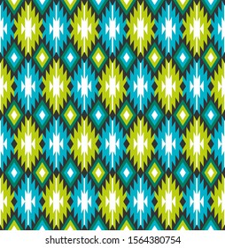 Tribal seamless colorful geometric pattern. Ethnic vector texture.Traditional ornament.