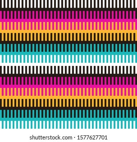 Tribal seamless colorful geometric pattern. Ethnic vector texture.Traditional ornament.