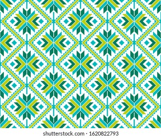 Tribal seamless colorful geometric pattern. Ethnic vector texture.Traditional ornament.