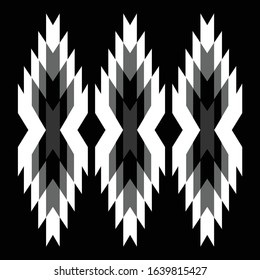 Tribal seamless colorful geometric pattern wallpaper design
