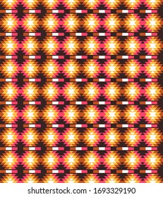 Tribal seamless colorful geometric pattern. Ethnic vector texture.Traditional ornament.