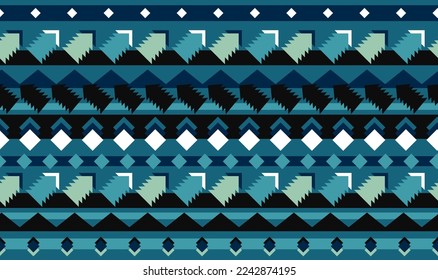 Tribal seamless colorful geometric pattern. Vector texture.Traditional ornament.