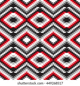 Tribal seamless colorful geometric pattern. Ethnic vector texture.Traditional ornament.