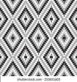 Tribal seamless geometric pattern.