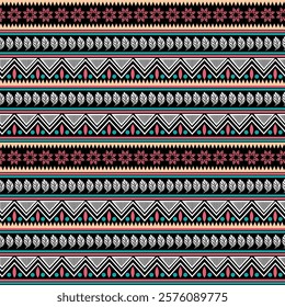 Tribal seamless native american pattern design