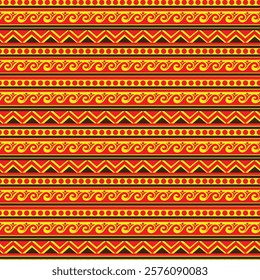 Tribal seamless native american pattern design