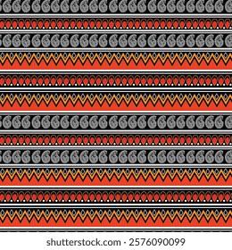 Tribal seamless native american pattern design