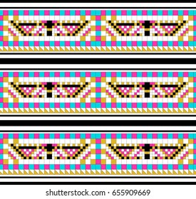 Tribal seamless pattern