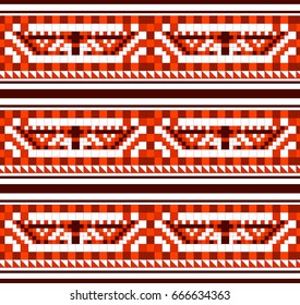 Tribal seamless pattern