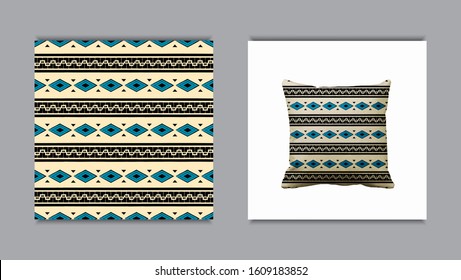 Tribal seamless pattern. Abstract background. Print for your textiles. Vector illustration EPS 10