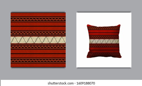 Tribal seamless pattern. Abstract background. Print for your textiles. Vector illustration EPS 10