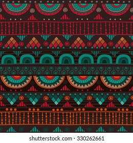 Tribal seamless pattern. It can be used for cloth, jackets , bags , notebooks , cards, envelopes , pads , blankets , furniture, packing