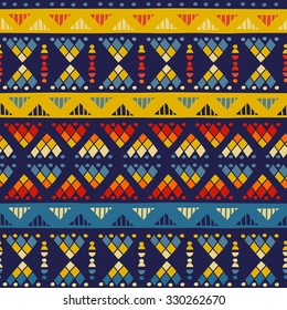 Tribal seamless pattern. It can be used for cloth, jackets , bags , notebooks , cards, envelopes , pads , blankets , furniture, packing