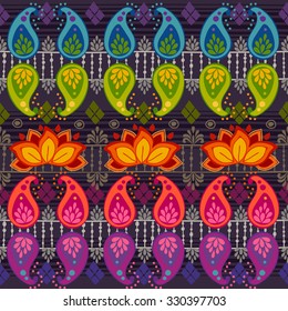 Tribal seamless pattern. It can be used for cloth, jackets , bags , notebooks , cards, envelopes , pads , blankets , furniture, packing